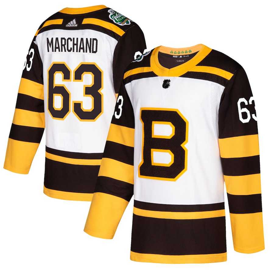 Bruins 63 Brad Marchand White 2019 Winter Classic Adidas Jersey,We sell and wholesale Bruins 63 Brad Marchand White 2019 Winter Classic Adidas Jersey on line form chian!